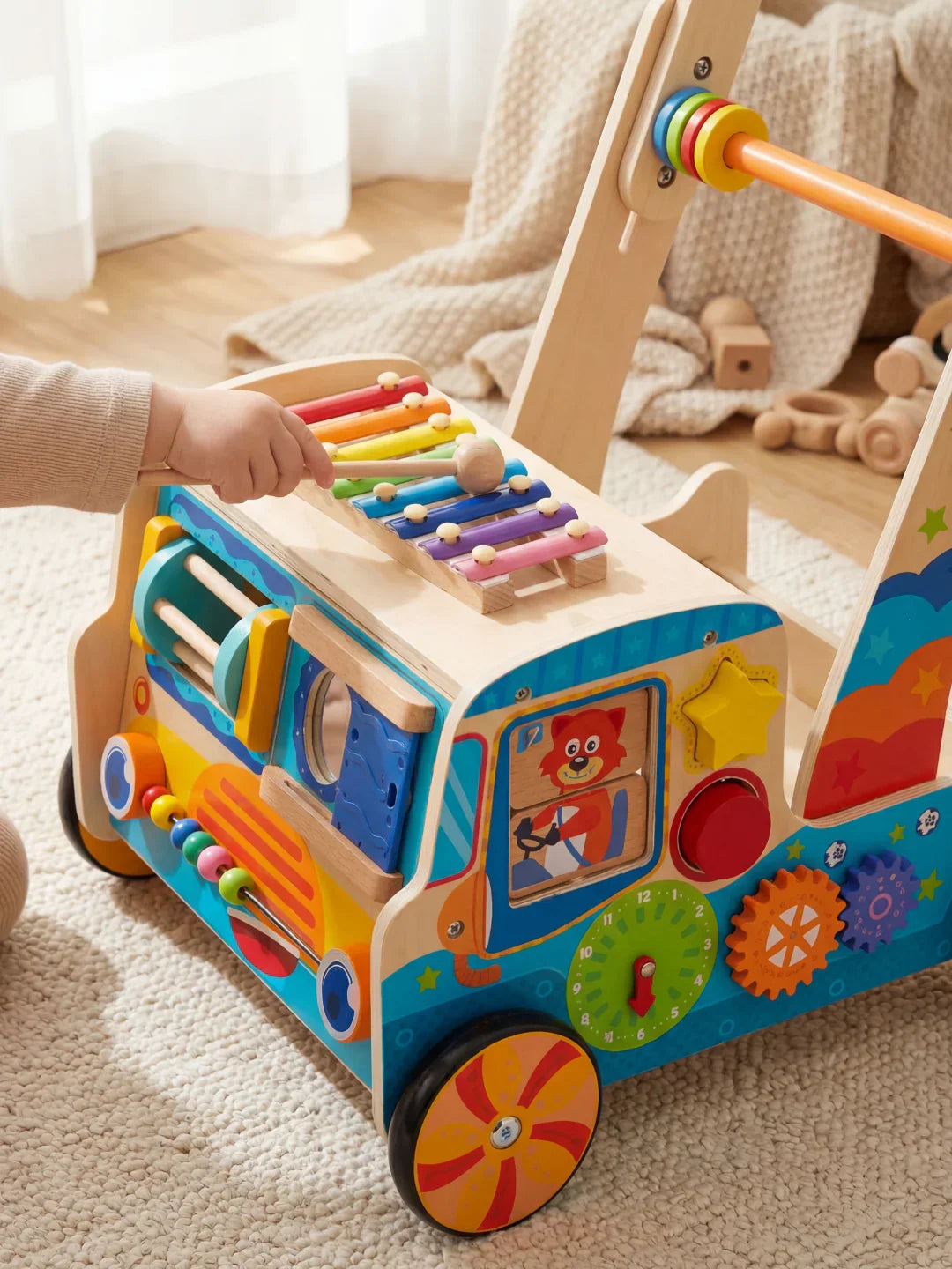 Le P'tit Secouriste Walking Cart Activity Truck for Kids