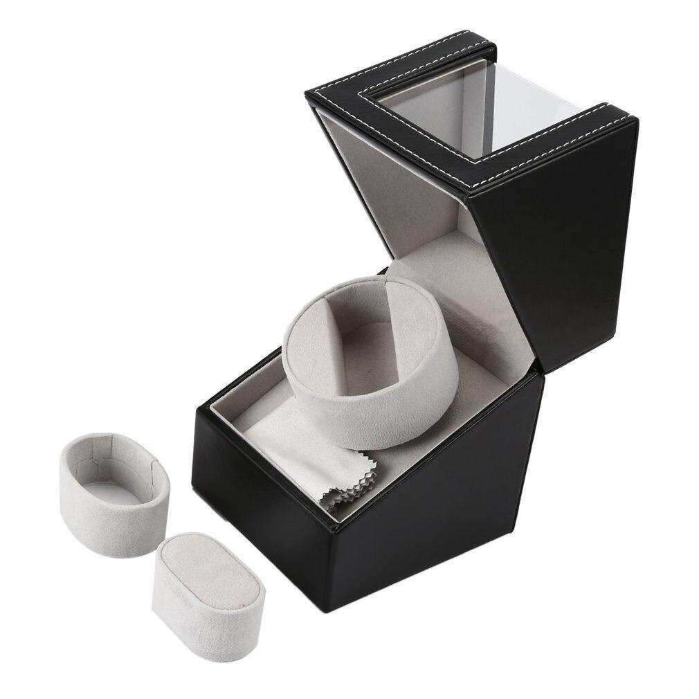 Averon Compact PU Enkele Automatische Horlogewinder Doos