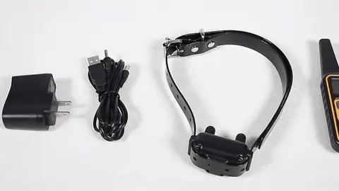 充電式防水遠隔犬訓練首輪 800メートル範囲付き