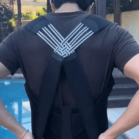 دعامة دعم الظهر والرقبة بوستشرإيز لتخفيف الألم