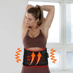 NovaPulse 630nm Rødt Lys Midjebelte med Varme og Vibrasjon