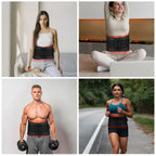 NovaPulse 630nm Rødt Lys Midjebelte med Varme og Vibrasjon