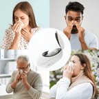 علاج الأنف بالضوء الأحمر NoseNova لتخفيف الجيوب الأنفية والاحتقان