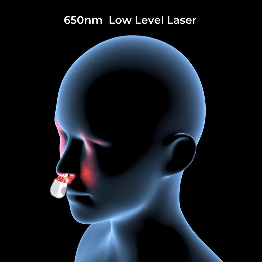 علاج الأنف بالضوء الأحمر NoseNova لتخفيف الجيوب الأنفية والاحتقان