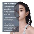 علاج الأنف بالضوء الأحمر NoseNova لتخفيف الجيوب الأنفية والاحتقان