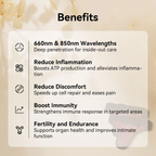 Light Therapy Red Device For Intimate Wellness In Men And Women
