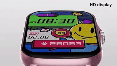 PulseWave Smartwatch with Bluetooth Calls and Touch Screen