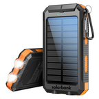 SolarPulse Power Bank Solar 20000mAh para Uso em Movimento em Qualquer Lugar