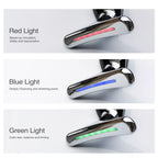 Lumiva Massageador Facial e de Pescoço EMS 7 em 1 para Reafirmar