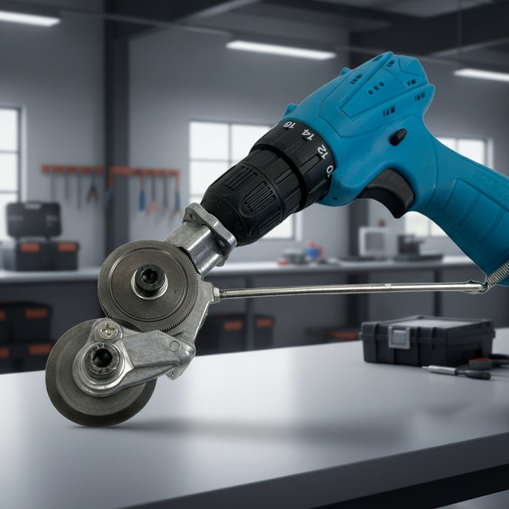 Matkaplar İçin Metal Sac Kesici Aparat Elektrikli Makaslı