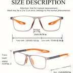 NovaSight 超軽量ブルーライトカット遠近両用メガネ