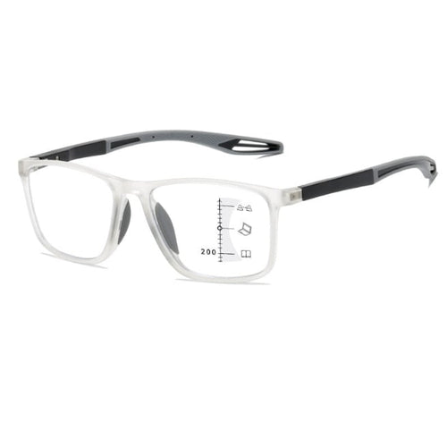 Ochelari Luminex ultraușori progresivi cu filtru pentru lumină albastră pentru confort pe tot parcursul zilei