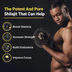 Gumije Himalayene Shilajit pentru Energie, Rezistență și Susținerea Vitalității