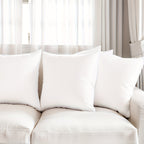 LumiNest Sæt med 4 Allergivenlige Pude Fyldninger af Høj Kvalitet