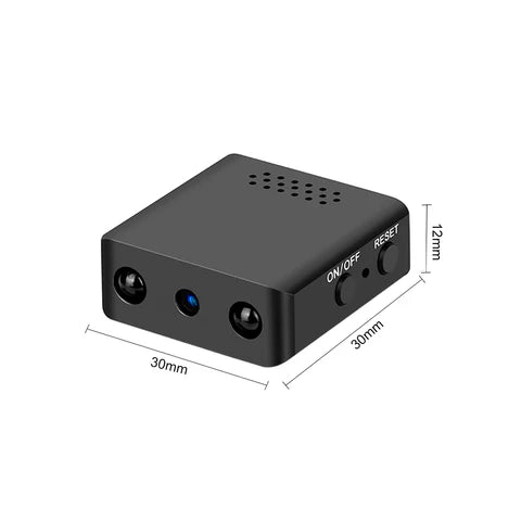 NovaGuard Mini Spy Kamera 1080P med lyd til diskret overvågning