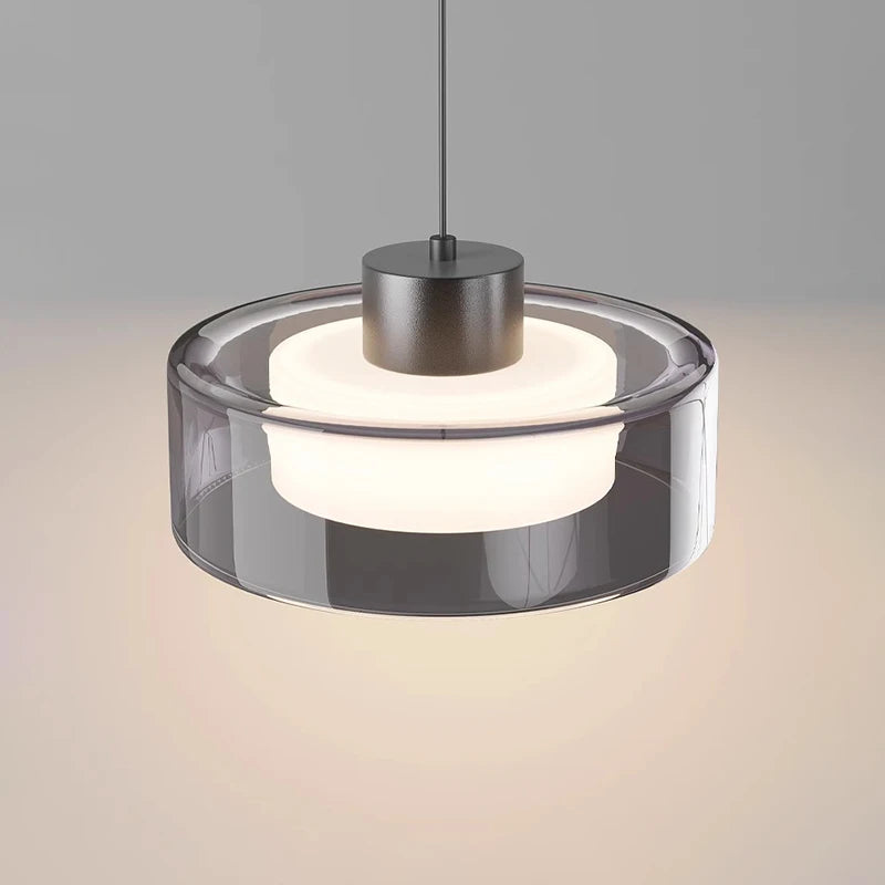 Lirene | Getöntes Glas Pendelleuchte