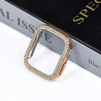 Gehärtetes Glasgehäuse mit Strassakzenten