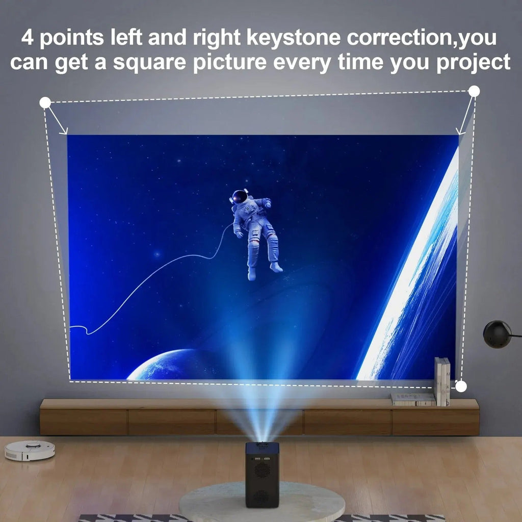 Přenosný 4K WiFi projektor s Androidem pro domácí kino