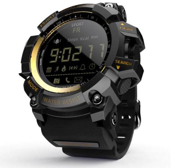 Varek Tactical Smartwatch voor fitness- en activiteitsregistratie