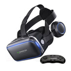 Okostelefon 360 fokos VR szemüveg Bluetooth távirányítóval játékosoknak