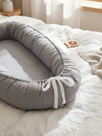 Ergonomic Baby Bed Reducer, Cushioned Crib Bumper for Cozy Sleep