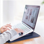 FlexiGuard – Slim Waterproof Laptop Sleeve with Shock Protection & Stand