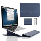 FlexiGuard – Slim Waterproof Laptop Sleeve with Shock Protection & Stand