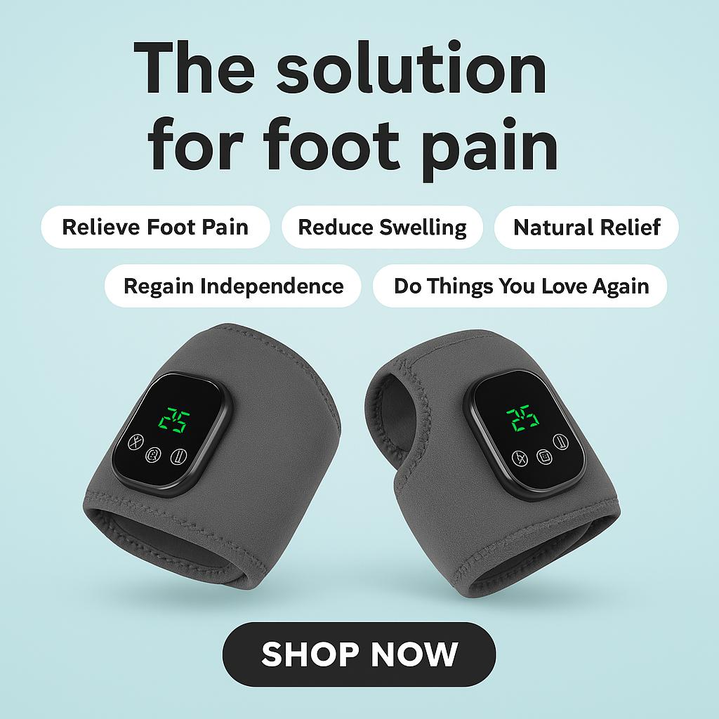 Masseur de pieds trois en un avec chaleur, vibration et mode fusion