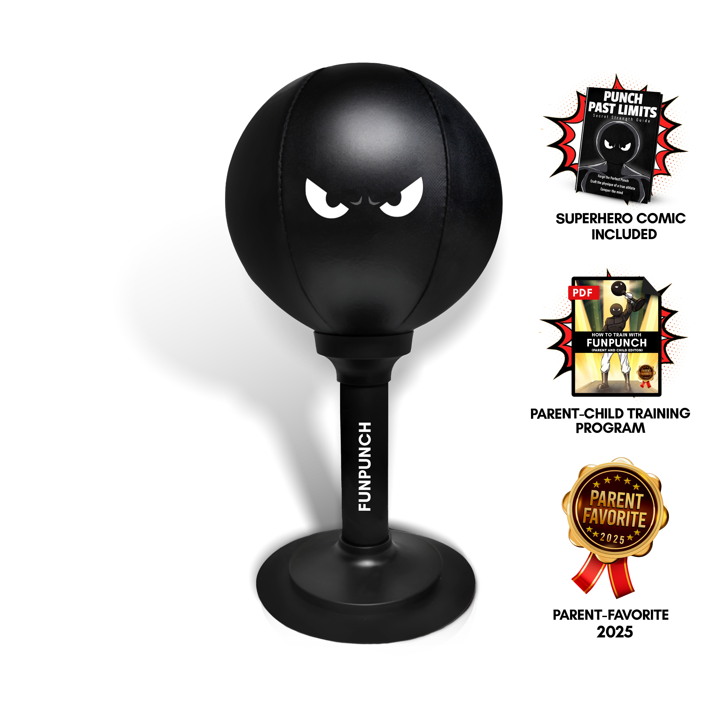 كيس ملاكمة فن بانش إصدار الأطفال — اللعب النشط وتفريغ الطاقة | كرة الملاكمة