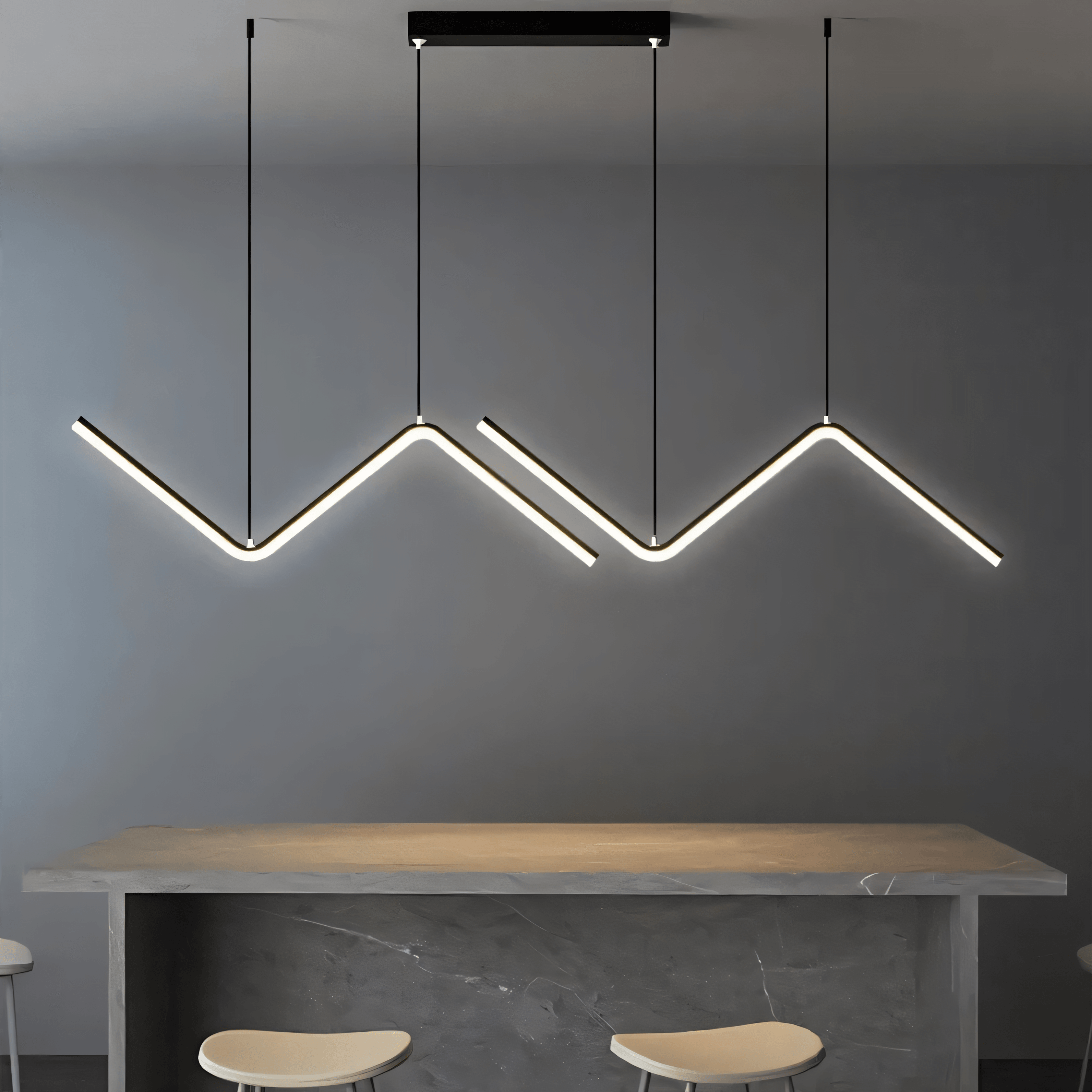 Solenne | Geometrische Dreieck Pendelleuchte