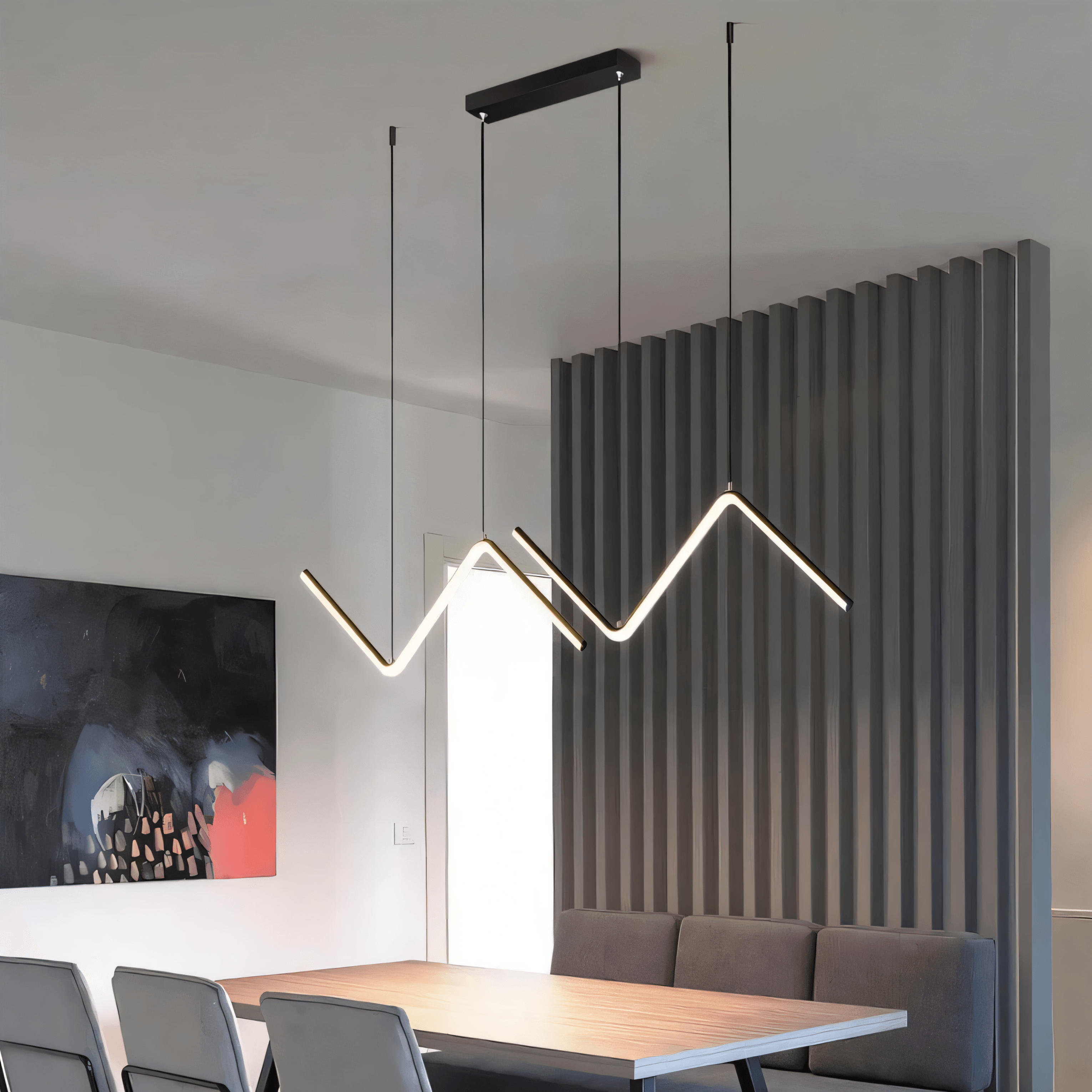 Solenne | Geometrische Dreieck Pendelleuchte