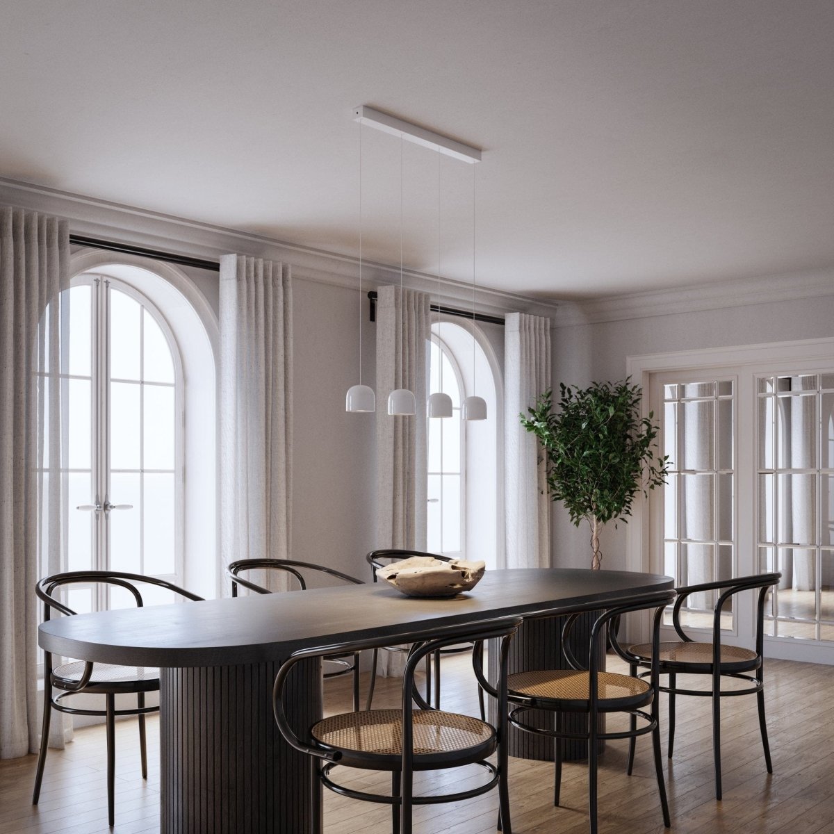 Lampă suspendată cu LED cald NovaLume pentru case și bucătării moderne