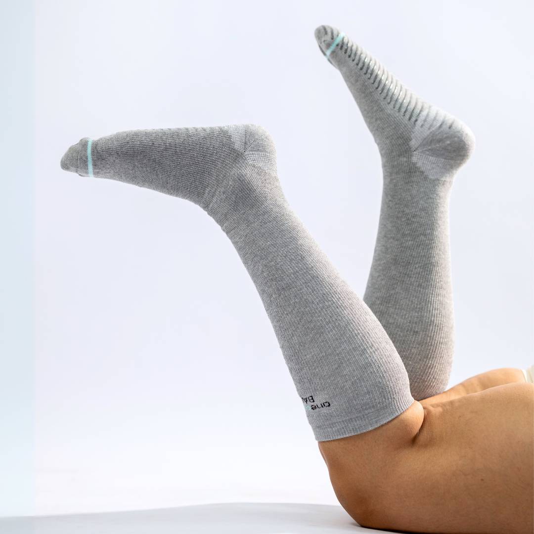 Comfort Bamboo Compression Socks for Daily Leg Support and Recovery