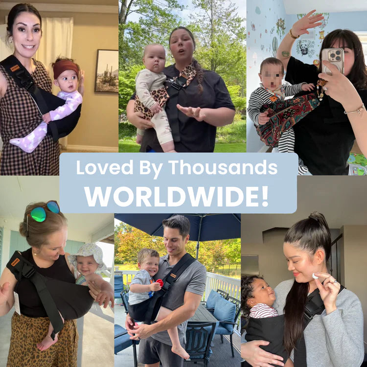 Comfortable Baby Sling Carrier for Everyday Hands-Free Support