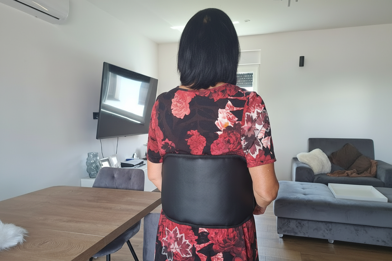Rödljusöronterapienhet med ljudterapiapp för lindring av tinnitus