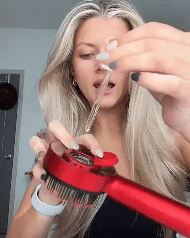 VitaPulse Hovedbundsmassager med Lysterapi og Justerbare Hastigheder