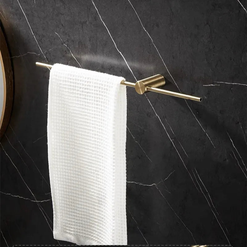 NovaLuxe Towel Bar For Modern Bathrooms, Sleek Finish