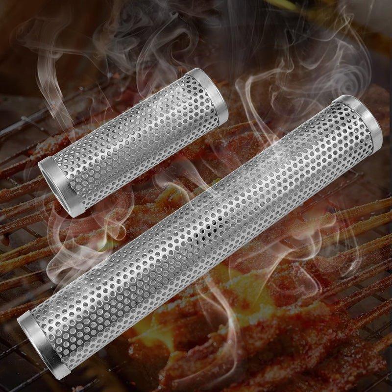 Nepřilnavý otočný koš na grilování zeleniny pro rovnoměrné barbecue vaření