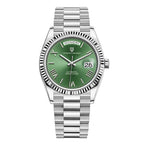 NovaVale Elite Automatic Stainless Steel Watch With Calendar