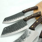 Coltello Mannaia Forgiato a Mano di Qualità Premium per Cuochi Casalinghi