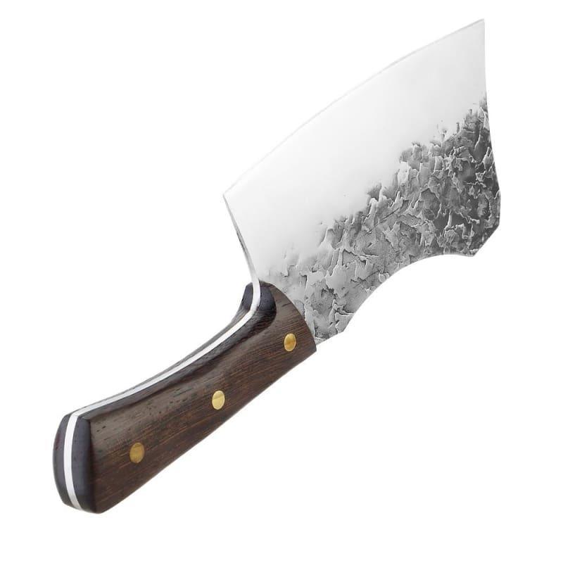 Hand Forged Butcher Knife For Chefs With High Carbon Precision Slicing