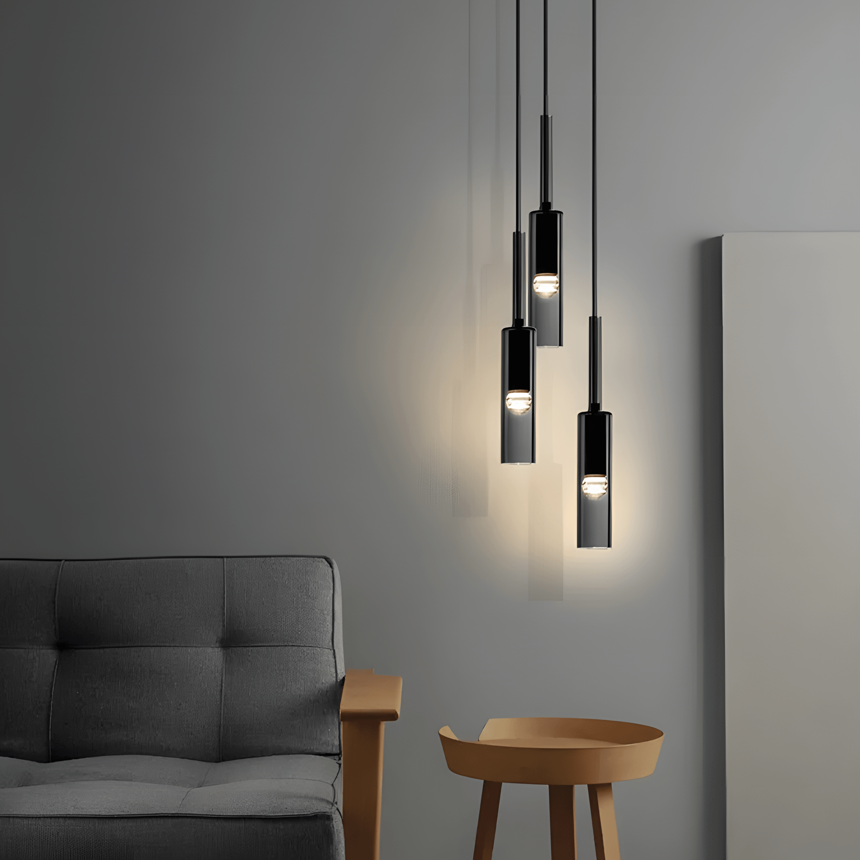 Lorrel | Rauchglas Pendelleuchte