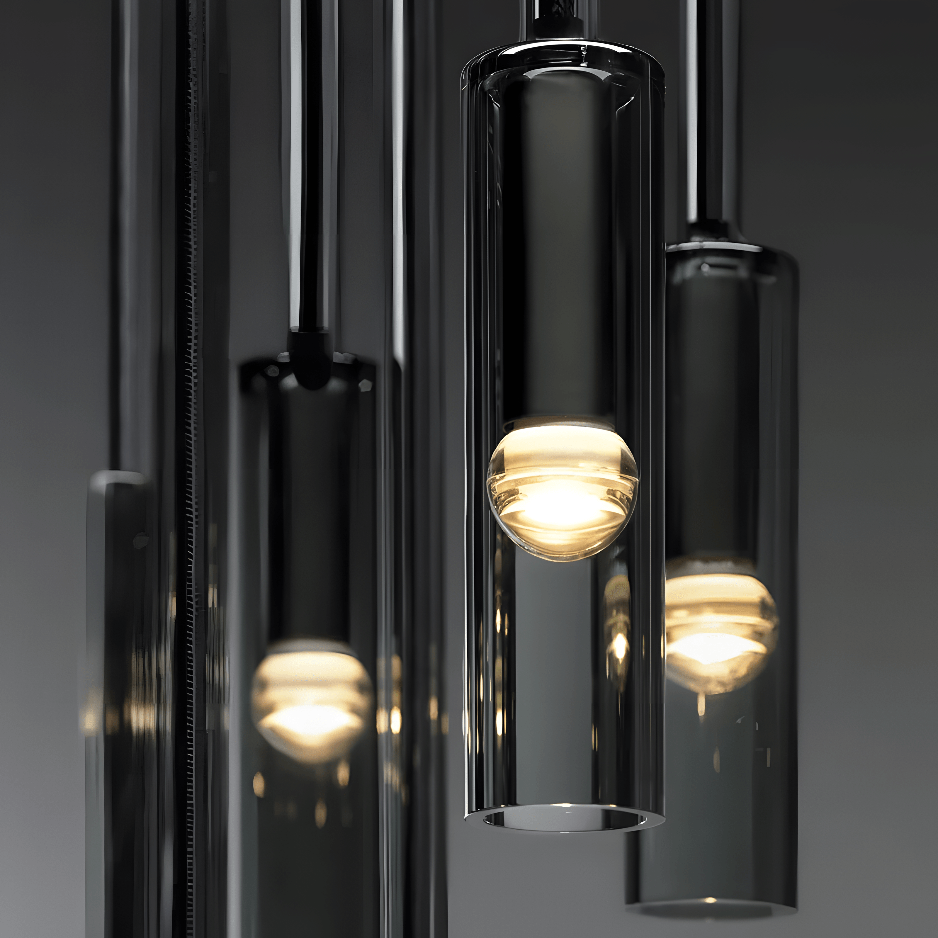 Lorrel | Rauchglas Pendelleuchte