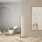 Stojací lampa AstraLuma s LED a stmívatelným dálkovým ovládáním