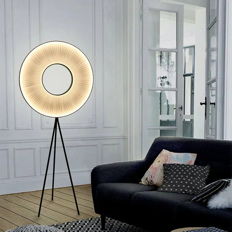 HaloSphere Floor Lamp Modern Minimalist Ambient Lighting