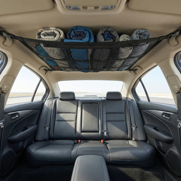 Adjustable Overhead Car Storage Organizer Net