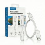 Plug-and-Play Wireless HDMI Transmitter and Receiver Kit