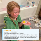 Fizzy Bath Bomb with Surprise Toy Inside for Kids — Certified Safe for Sensitive Skin