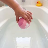 Fizzy Bath Bomb with Surprise Toy Inside for Kids — Certified Safe for Sensitive Skin