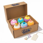 Fizzy Bath Bomb with Surprise Toy Inside for Kids — Certified Safe for Sensitive Skin